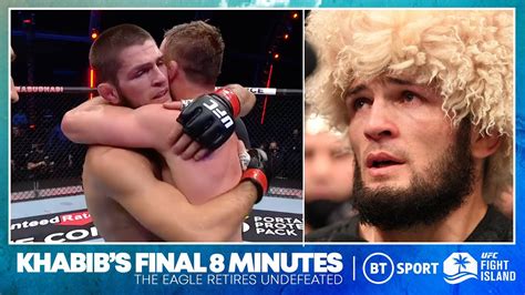 khabib last match